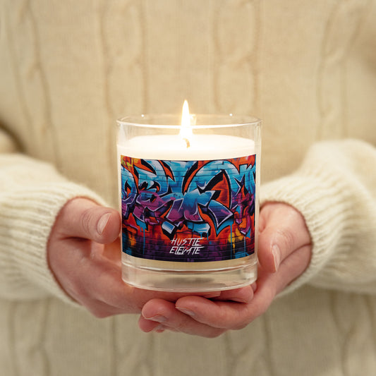 Hustle To Elevate Street Artist - Wax Candle